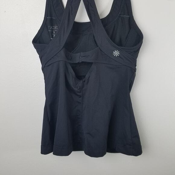 Athleta Womens Black Active Tank Size Xsmall - Picture 5 of 8
